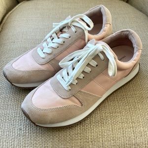 Treasure & Bond Nordstrom Monika Sneaker Sz 10 Blush Suede PERFECT